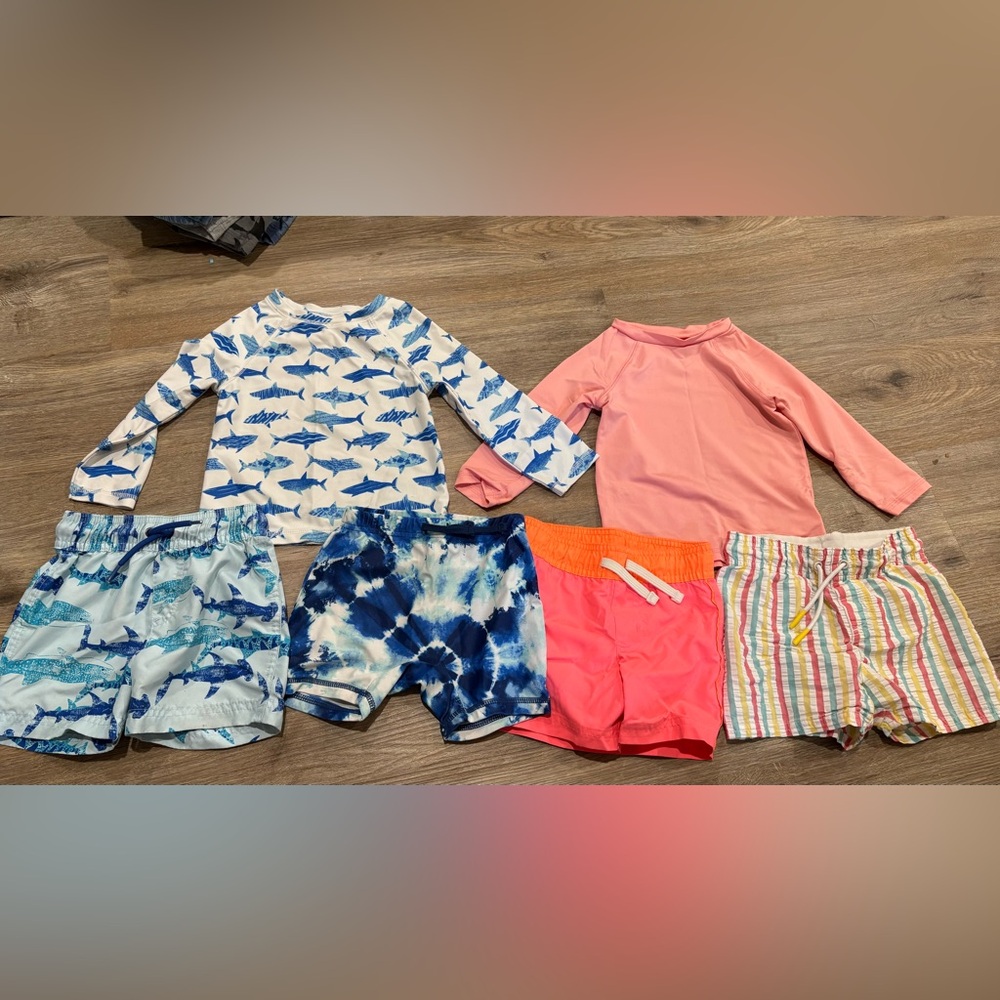 Baby Boy Swim Bundle Size 18months